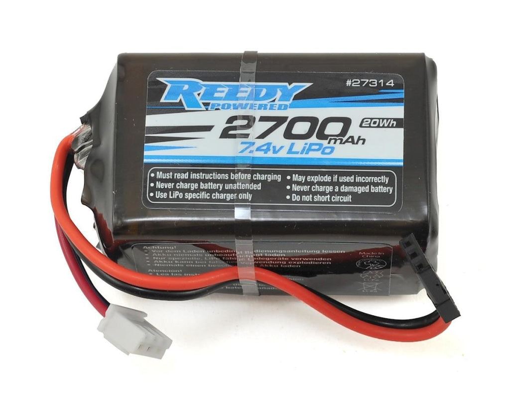 Reedy Powered - Lipo Pro Rx 2700Mah 7.4V Receiver Battery Hump Style En Existencia