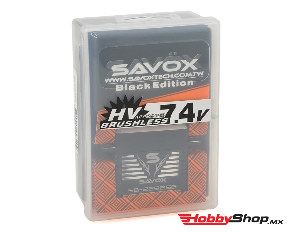 Savox - Monster Performance Brushless Servo Black Edition 0.055Sec / 624.9Oz @ 8.4V En Existencia