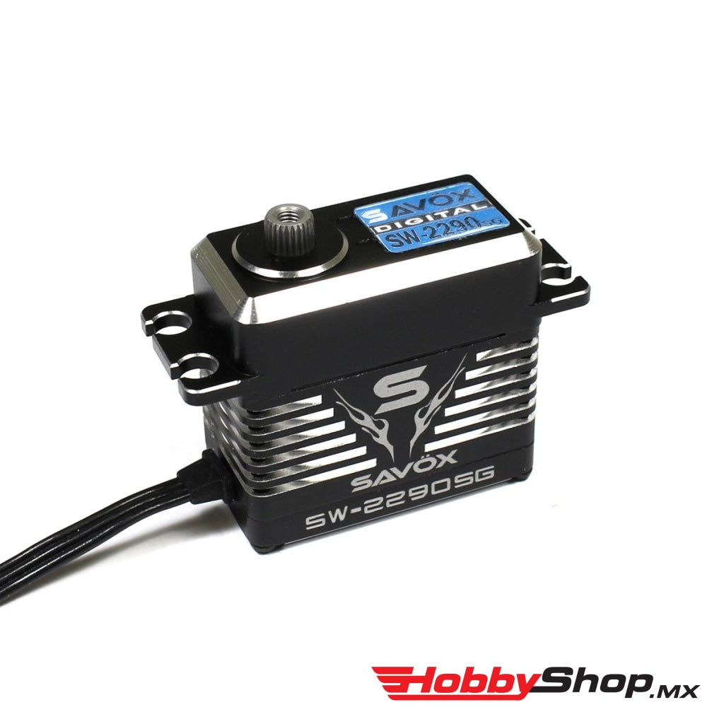 Savox - Waterproof Premium High Voltage Brushless Digital Servo 0.11Sec / 972.1Oz @ 8.4V Black