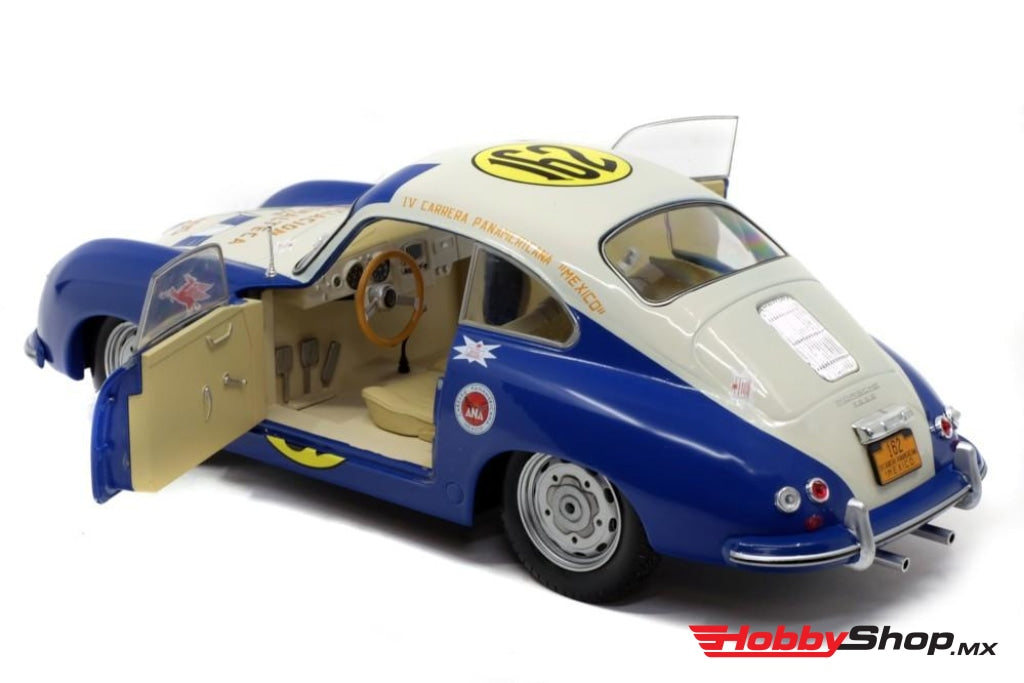 Solido - Porsche 356 Super Carrera Panamericana 1953 M. Lippmann #162 Escala 1:18 En Existencia