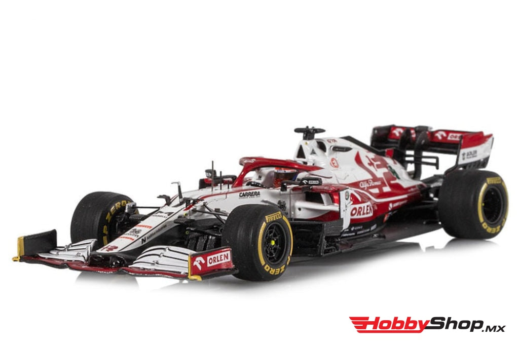 Spark - Alfa Romeo F1 C41 Team Orlen Racing #7 Bahrain Gp 2021 Kimi Raikkonen Escala 1:43 En