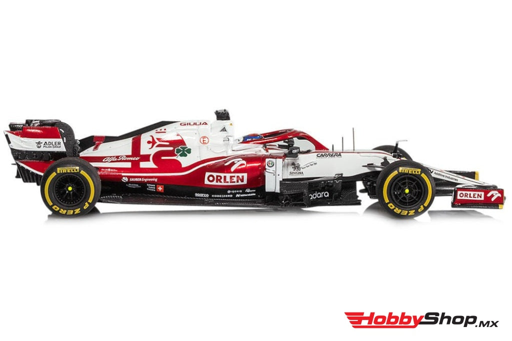 Spark - Alfa Romeo F1 C41 Team Orlen Racing #7 Bahrain Gp 2021 Kimi Raikkonen Escala 1:43 En