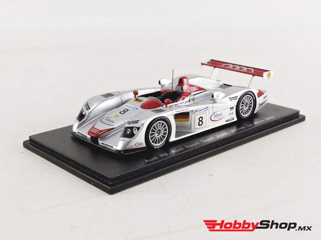 Spark - Audi R8 #8 Le Mans 2000 Team Joest Kristensen Pirro And Biela Escala 1:43 En Existencia