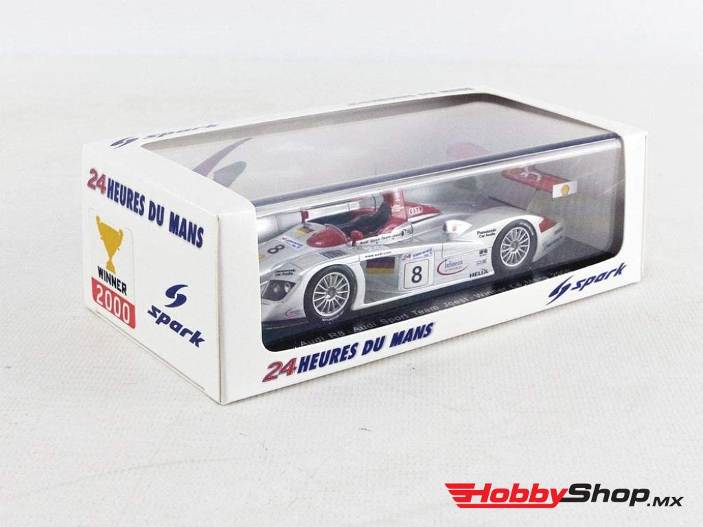 Spark - Audi R8 #8 Le Mans 2000 Team Joest Kristensen Pirro And Biela Escala 1:43 En Existencia