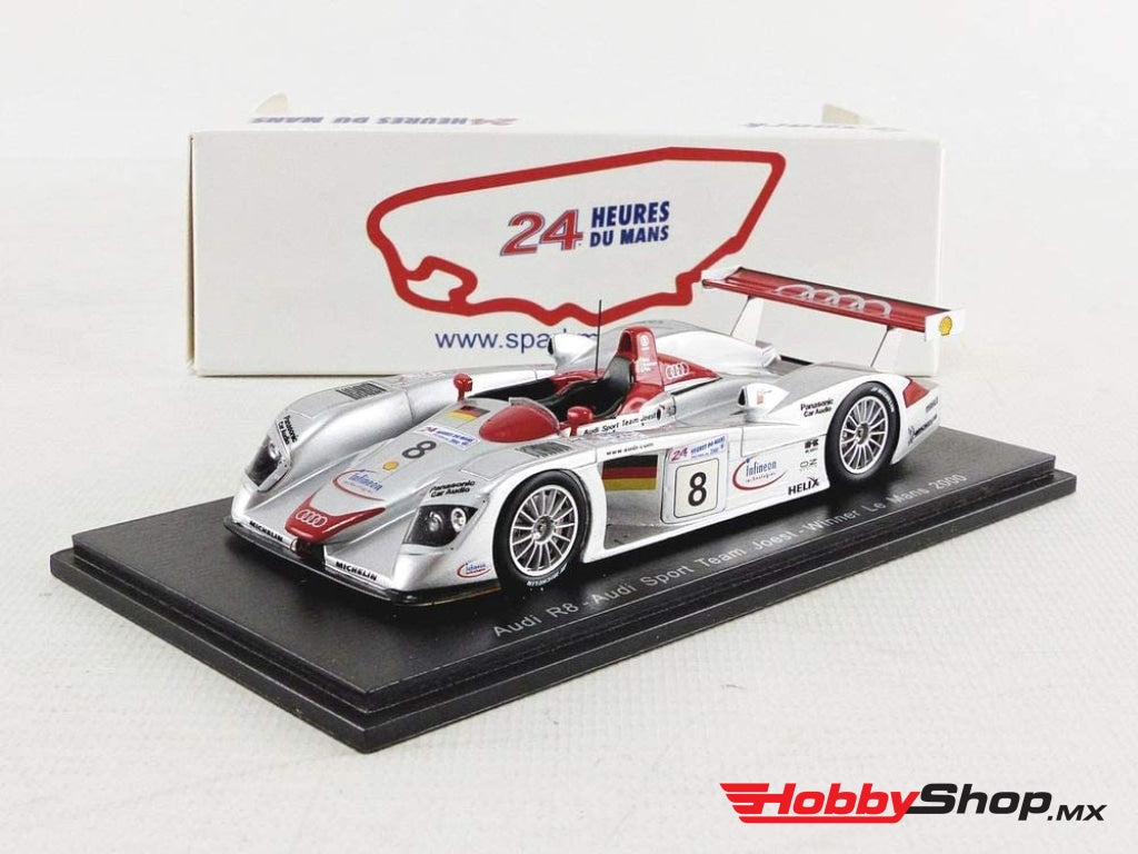 Spark - Audi R8 #8 Le Mans 2000 Team Joest Kristensen Pirro And Biela Escala 1:43 En Existencia