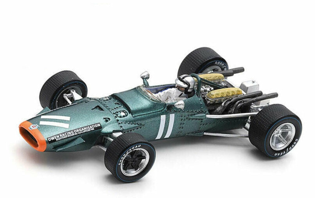 Spark - Brm F1 P126 #11 2Nd Belgium Gp 1968 P. Rodriguez Escala 1:43 En Existencia