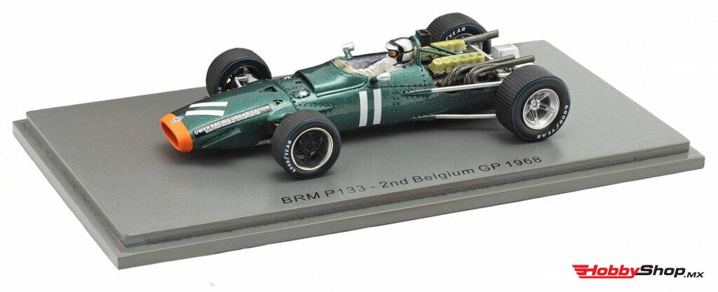 Spark - Brm F1 P126 #11 2Nd Belgium Gp 1968 P. Rodriguez Escala 1:43 En Existencia