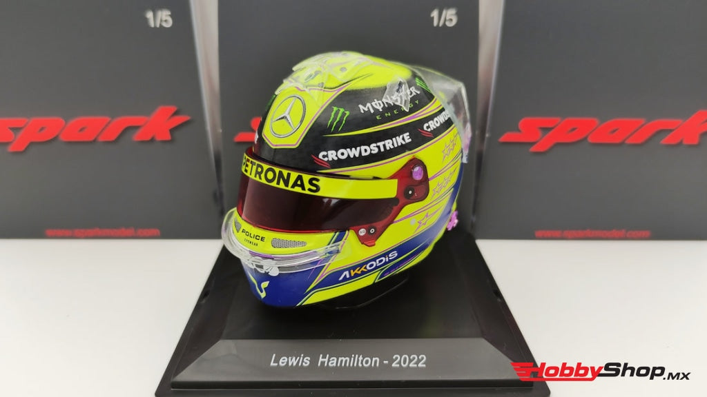 Spark - Casco Lewis Hamilton 2022 Escala 1:5 En Existencia