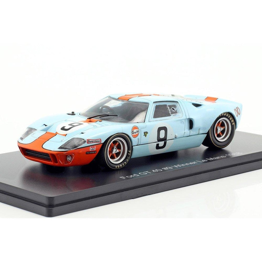 Spark - Ford Gt 40 Gulf #9 Winner 24H Lemans 1968 Rodriguez Bianchi Escala 1:43 En Existencia