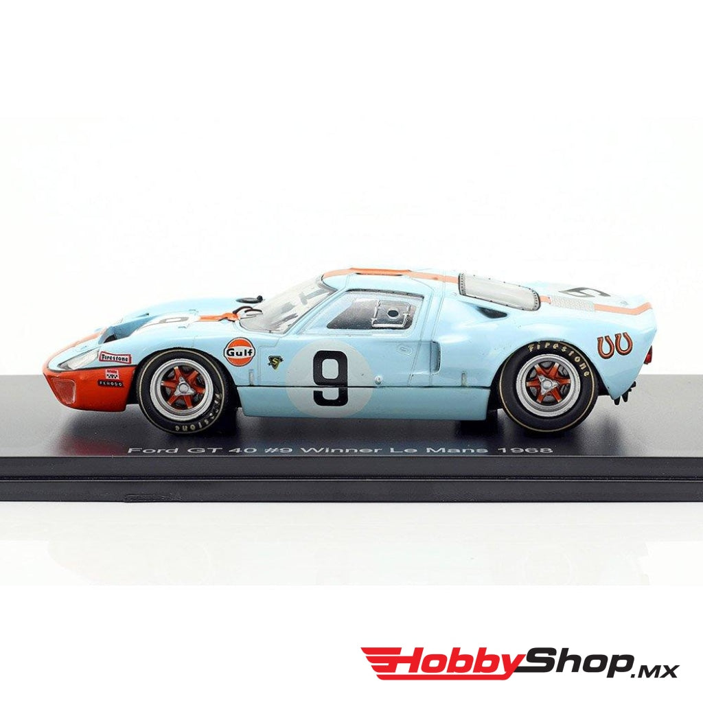 Spark - Ford Gt 40 Gulf #9 Winner 24H Lemans 1968 Rodriguez Bianchi Escala 1:43 En Existencia