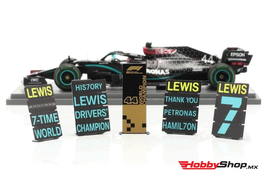 Spark - L. Hamilton Mercedes-Amg F1 W11 #44 World Champion Turkish Gp 2020 Escala 1:43 En Existencia