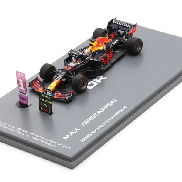 [SMC限定版] スパーク RB16B 1/43 Abu Dhabi マックス Spark - Max Verstappen - Red Bull Racing RB16B #33 - Winner Abu Dhabi