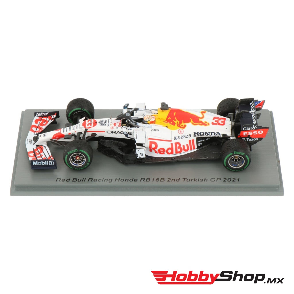 Spark - Red Bull F1 Rb16B Honda Ra620H #33 2Nd Turkish Gp 2021 Max Verstappen Escala 1:43 En