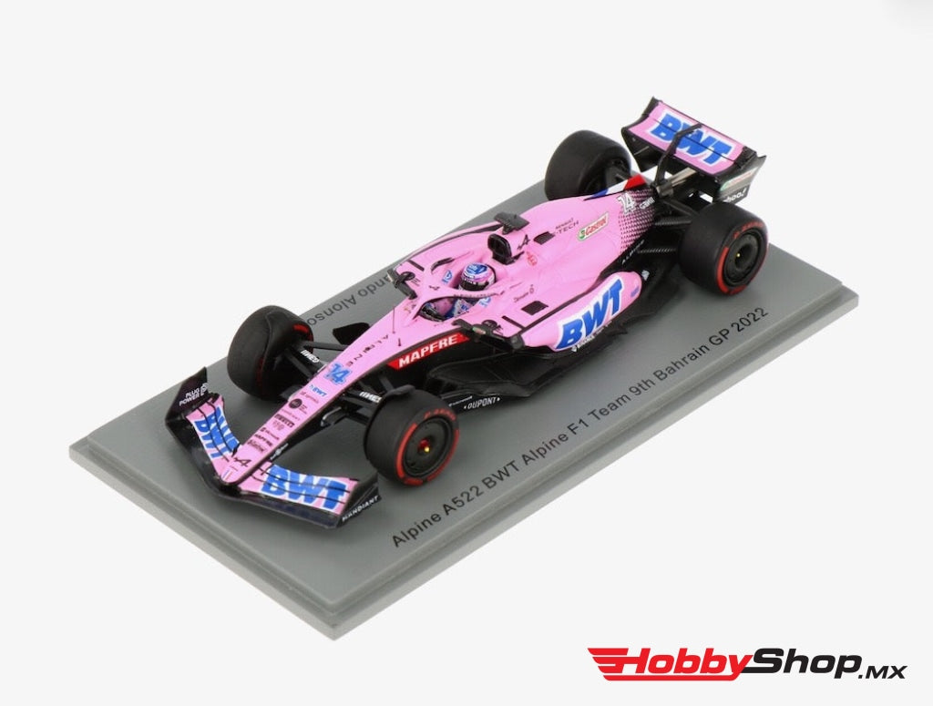 Spark - Renault F1 A522 Team Alpine Bwt #14 Bahrain Gp 2022 Fernando Alonso Escala 1:43 En