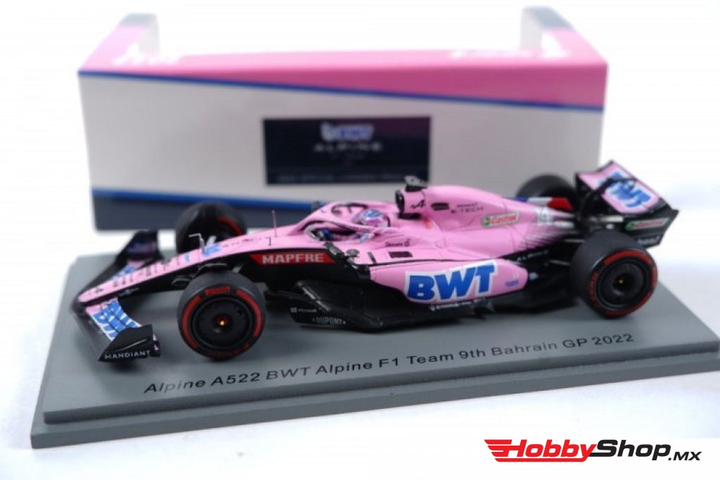 Spark - Renault F1 A522 Team Alpine Bwt #14 Bahrain Gp 2022 Fernando Alonso Escala 1:43 En
