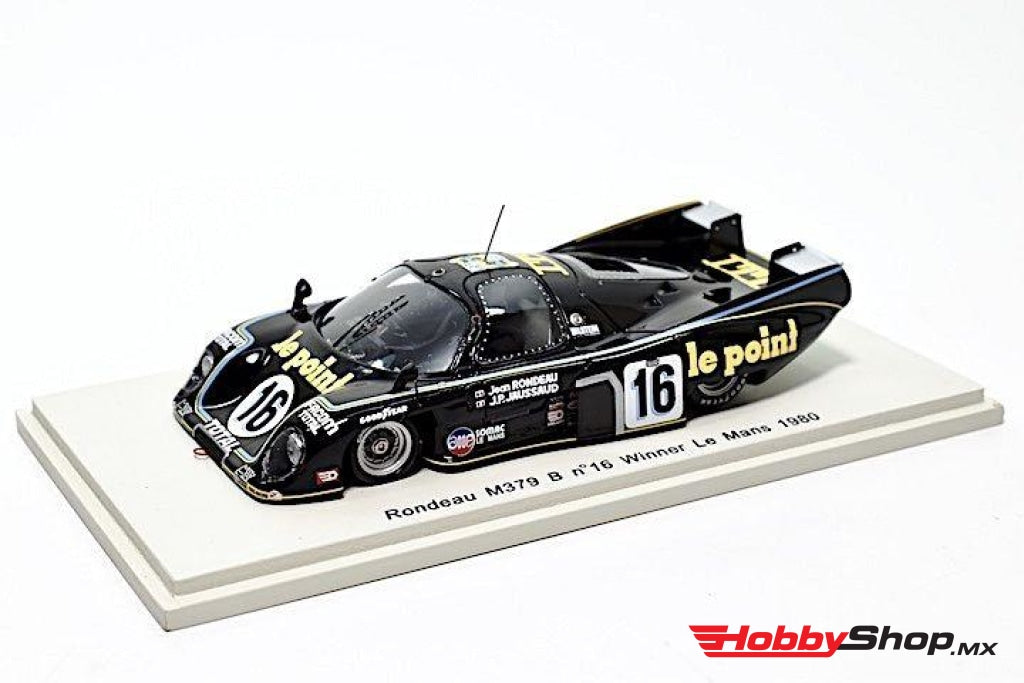 Spark - Rondeau M397 B #16 Winner 24H Le Mans 1980 J. Jaussaud Escala 1:43 En Existencia