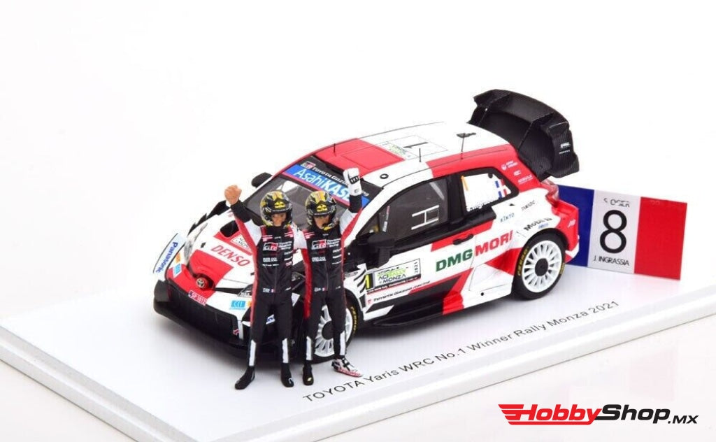 Spark - Toyota Yaris Wrc Team Gazoo Racing Wrt #1 Winner Rally Monza 2021 With S.ogier J.ingrassia