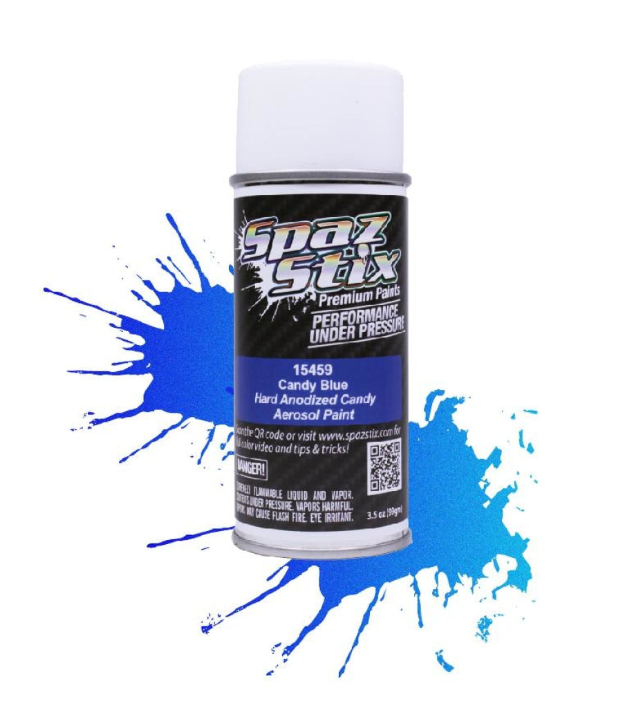 Spaz Stix - Candy Blue Aerosol Paint 3.5Oz Can En Existencia