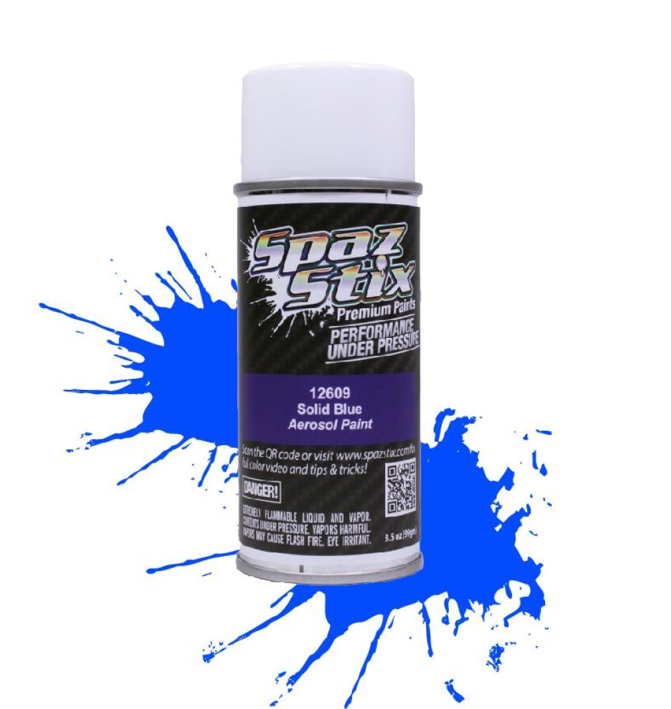 Spaz Stix - Solid Blue Aerosol Paint 3.5Oz En Existencia