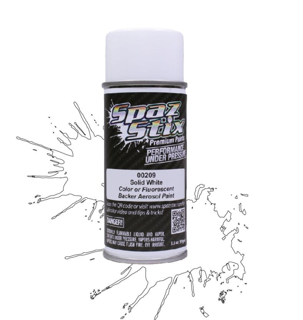 Solid White / Glow Backer Aerosol Paint 3.5Oz Szx00209 En Existencia