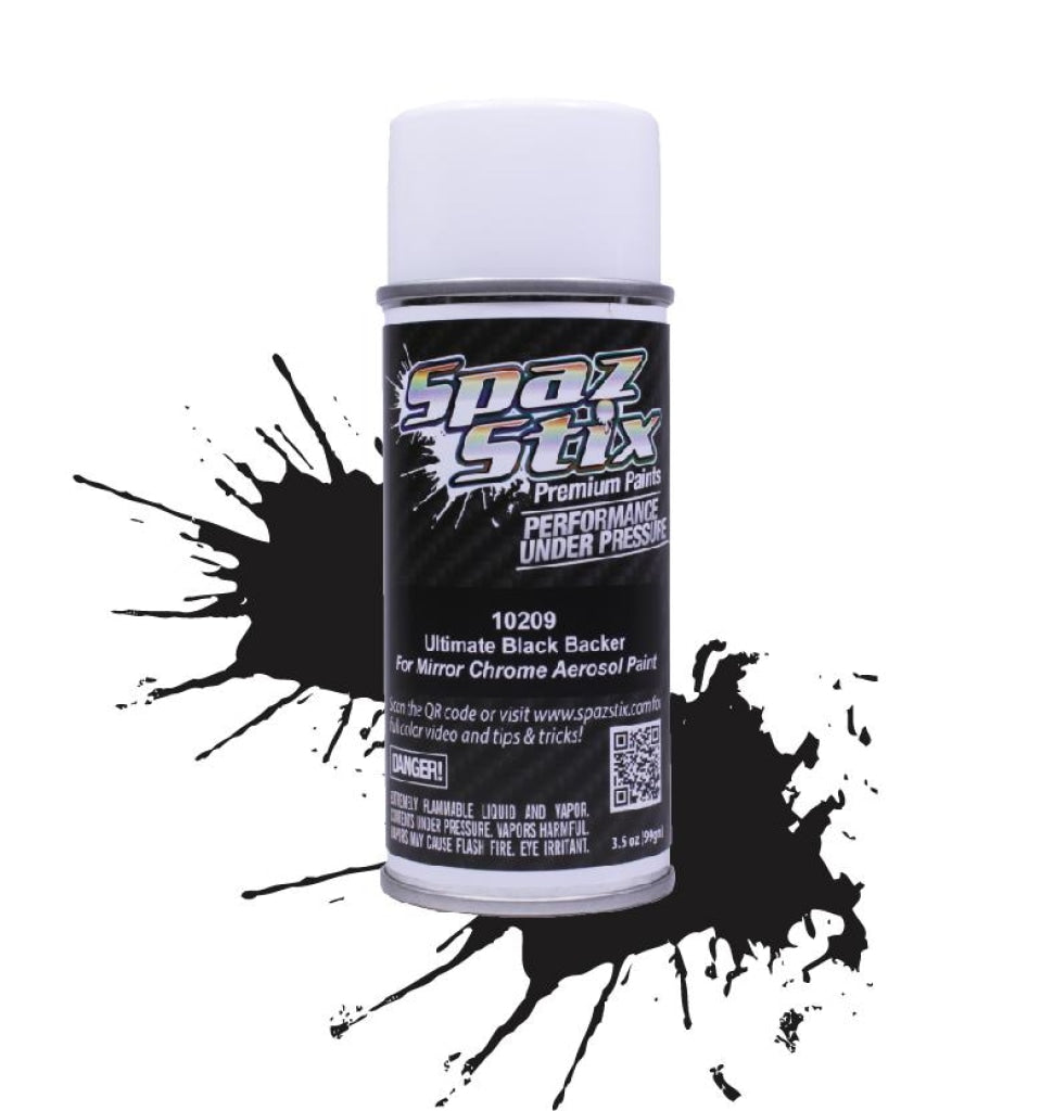 Ultimate Black Backer For Mirror Chrome Aerosol Paint 3. Szx10209 En Existencia