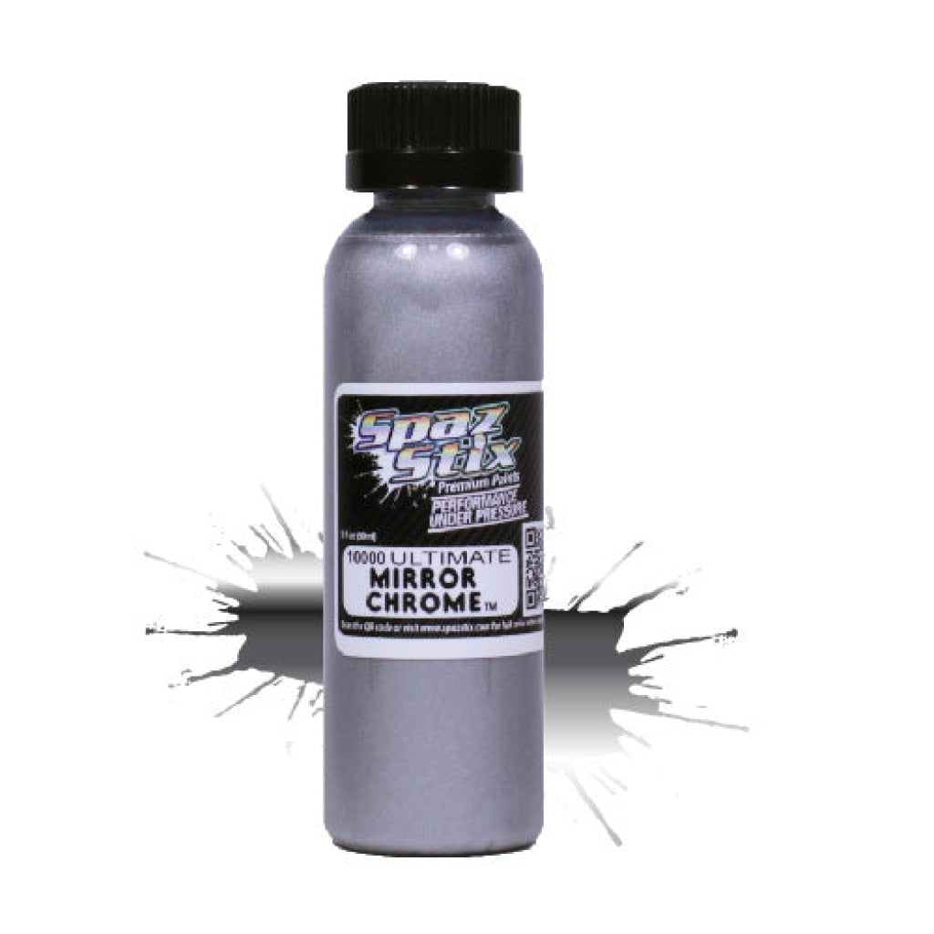 Spaz Stix - Ultimate Mirror Chrome Airbrush Ready Paint 2Oz Bottle En Existencia