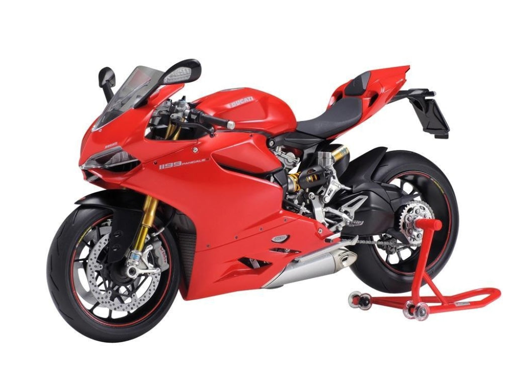 Tamiya - 1/12 Ducati 1199 Panigale S Motorcycle Plastic Model Kit Tam14129 Sobrepedido