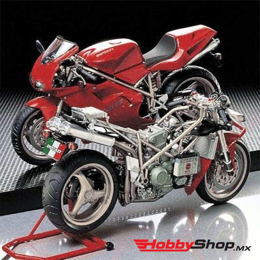 Tamiya - 1/12 Ducati 916 Motorcycle Plastic Model Kit En Existencia