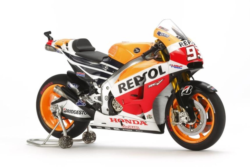 Tamiya - 1/12 Repsol Honda Rc213V Motocicleta Campeón Del Mundo 2014 Marc Marquez Kit En Existencia