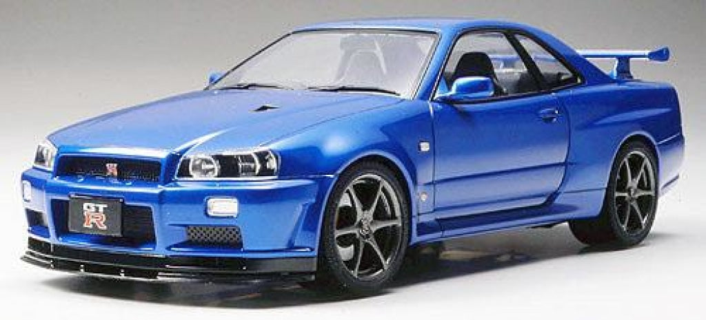 Tamiya - 1/24 Nissan Skyline Gt-R (R34) V.spec Ii Plastic Model Kit En Existencia