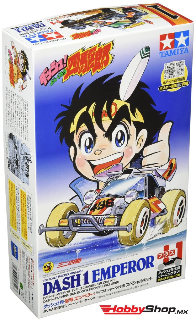 Tamiya - 1/32 Jr Mini 4Wd Dash-1 Emperor Special Kit W/ Type 3 Chassis Limited Edition En Existencia