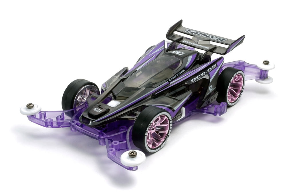 Tamiya - 1/32 Jr Mini 4Wd Dcr-02 Clear Black Special W/ Ma Chassis Limited Edition Kit En Existencia