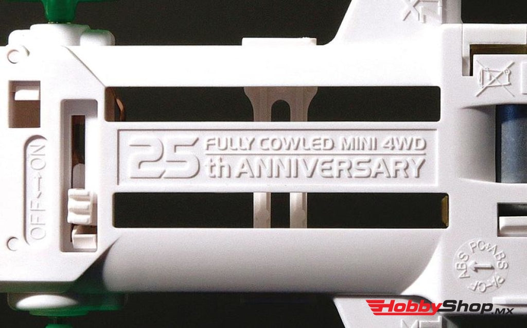 Tamiya - 1/32 Jr Racing Mini 4Wd Cyclone Magnum 25Th Anniversary. Super Tz-X Fully Cowled Plastic