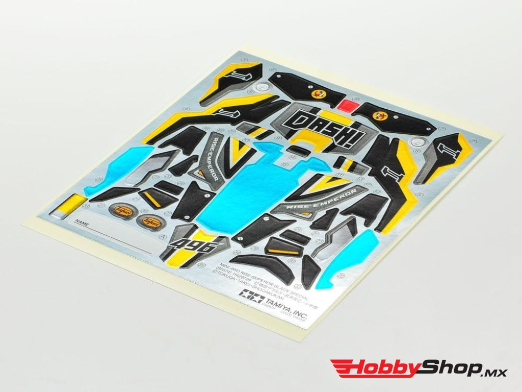 Tamiya - 1/32 Jr Racing Mini 4Wd Rise Emperor Black Sp. Limited Ma Chassis En Existencia