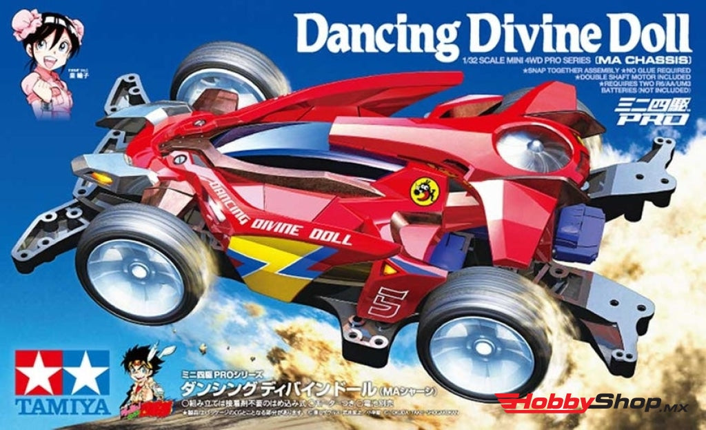 Tamiya - 1/32 Jr Racing Mini Dancing Divine Doll Racer Kit En Existencia