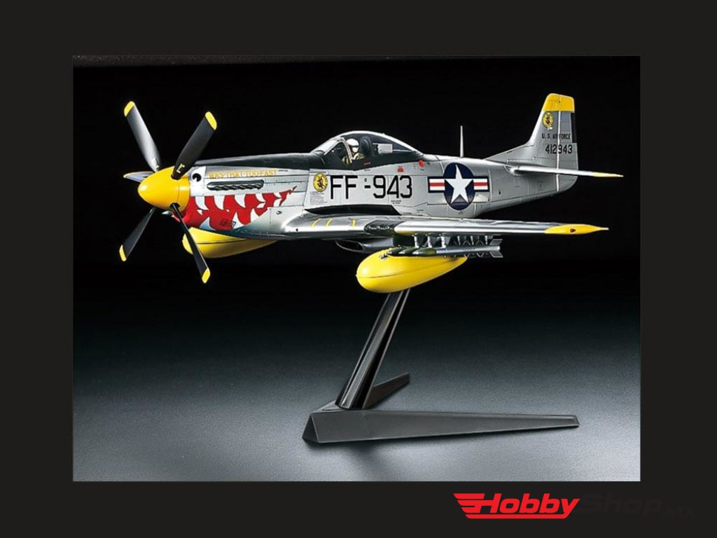 Tamiya - 1/32 North American F-51D Mustang Korean War Plastic Modek Kit En Existencia