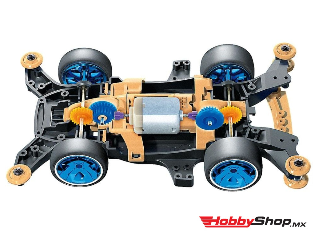 Tamiya - 1/32 Pro Jr Racing Mini 4Wd Shooting Proud Star Blue Sp Kit W/ Ma Chassis Clear En