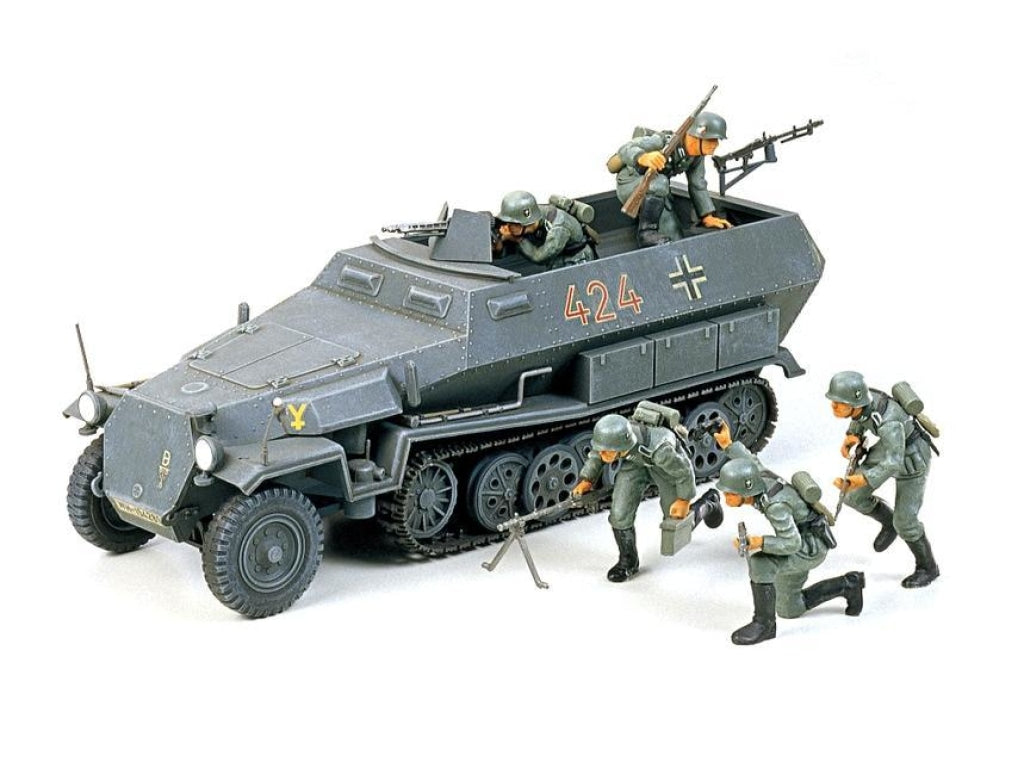Tamiya - 1/35 German Hanomag Sdkfz 251/1 Plastic Model Kit Tam35020 Sobrepedido