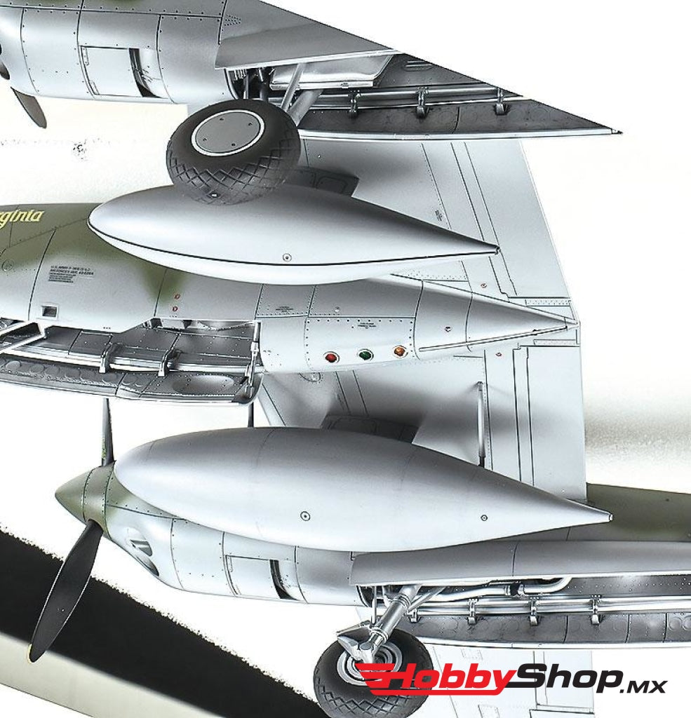 Tamiya - 1/48 Lockheed P-38 F/g Lightning Plastic Model Airplane Kit En Existencia