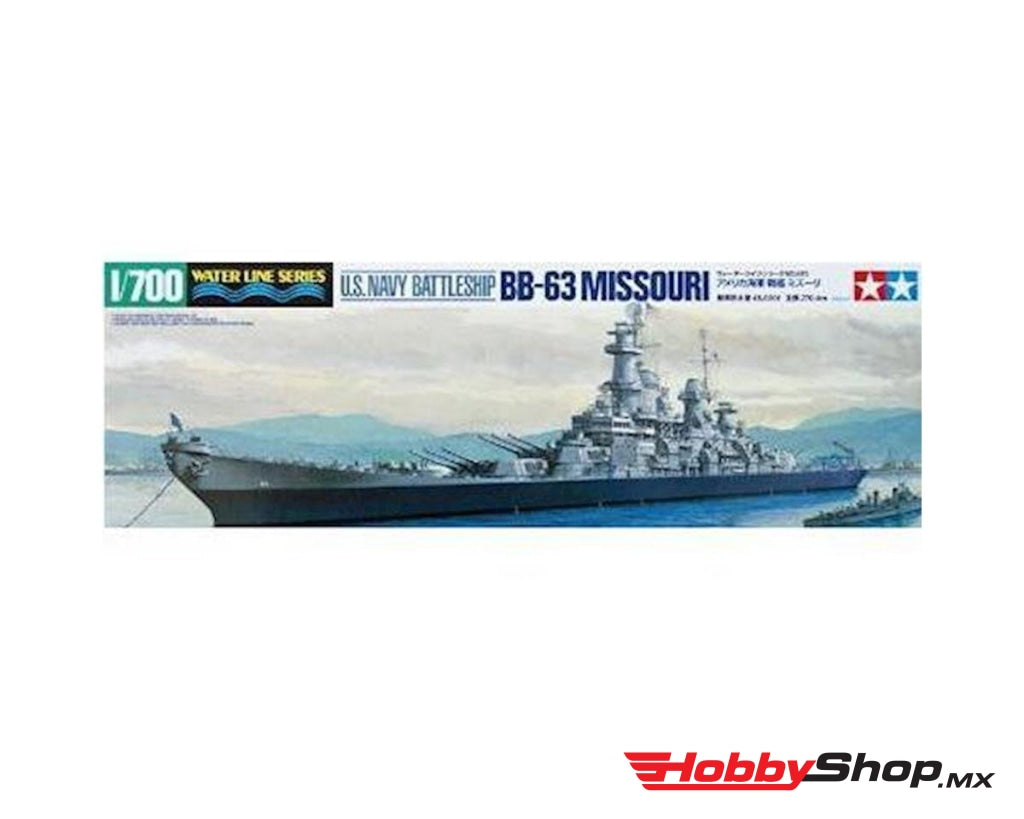 Tamiya - 1/700 Us Navy Battleship Missouri Plastic Model Kit En Existencia