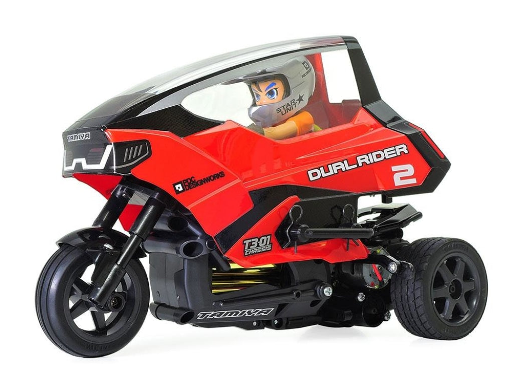Tamiya - 1/8 Rc Dual Rider Trike Kit T3-01 Chassis En Existencia