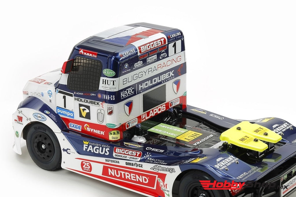 Tamiya - Buggyra Fat Fox On Road Racing Truck Kit, TT-01 Type E Chassi