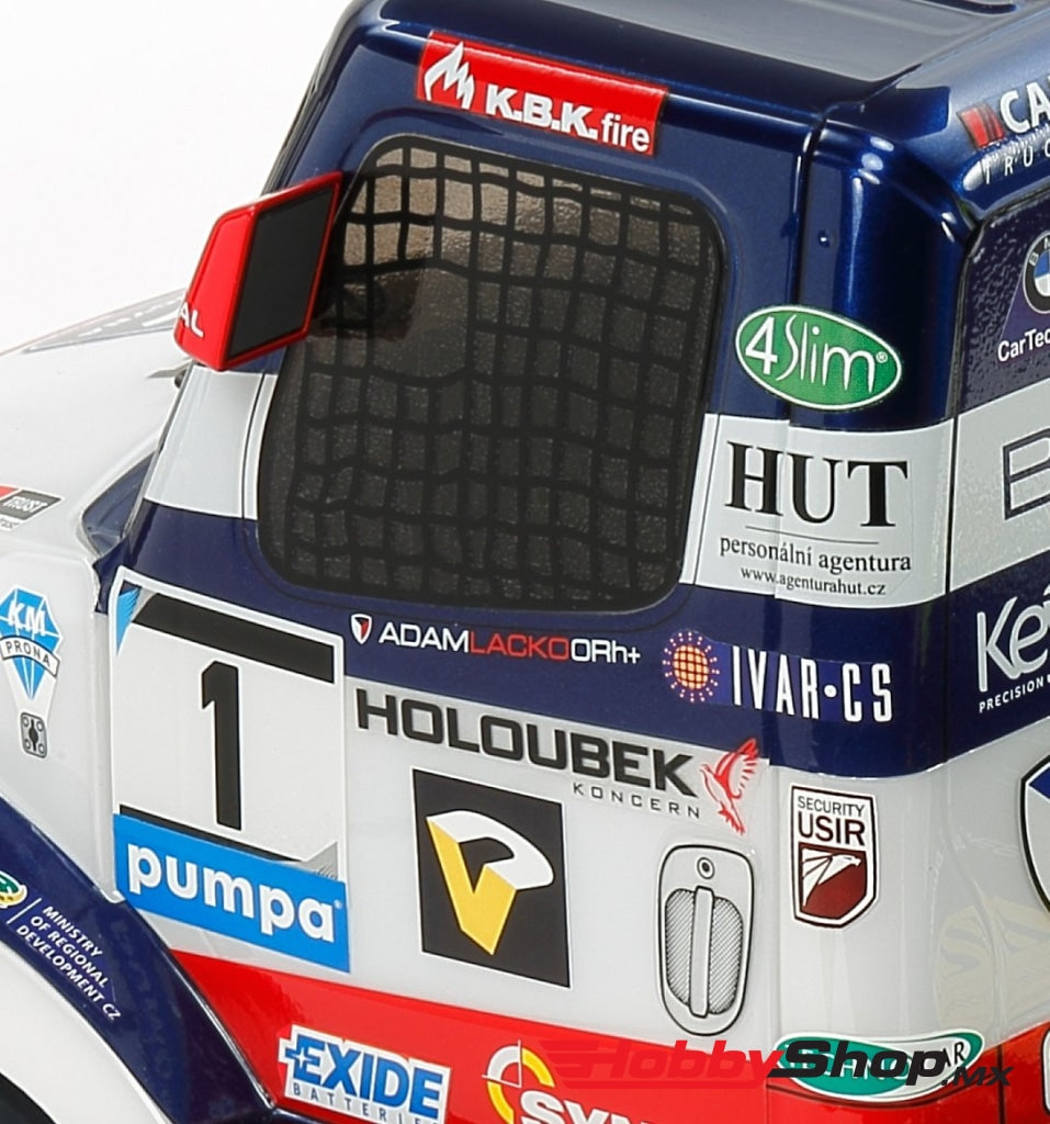 Tamiya - Buggyra Fat Fox On Road Racing Truck Kit, TT-01 Type E Chassi
