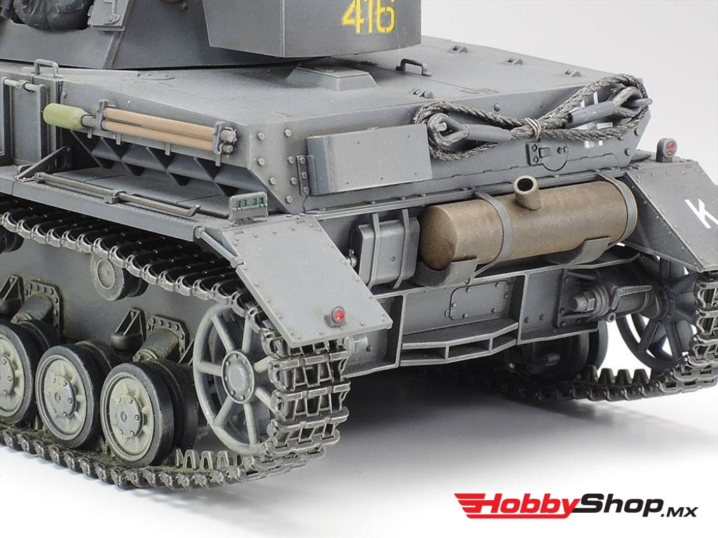 Tamiya - German Tank Pz. Kpfw. Iv Plastic Model Kit En Existencia