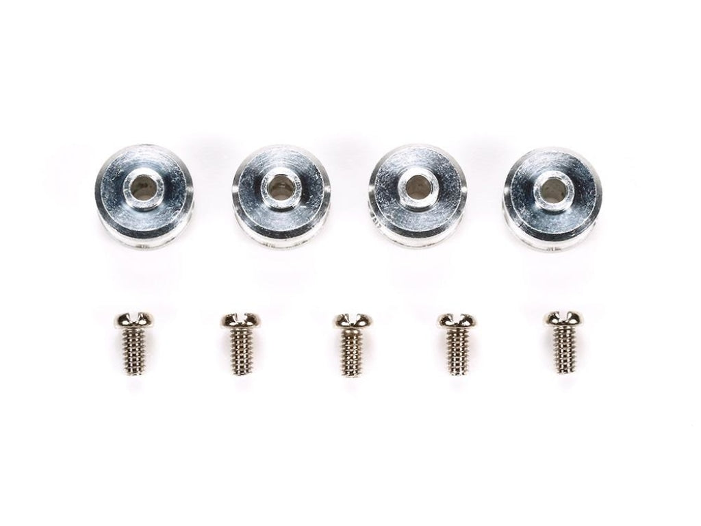 Tamiya - Jr Aluminum Shaft Stopper 4Pcs En Existencia