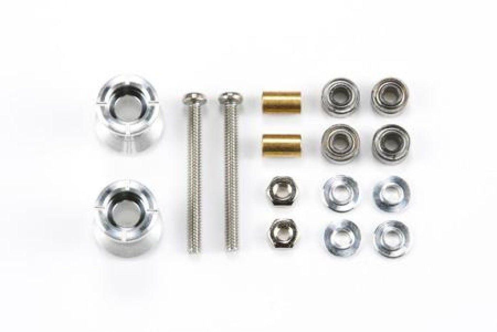 Tamiya - Jr Double Aluminum Rollers 9-8Mm En Existencia