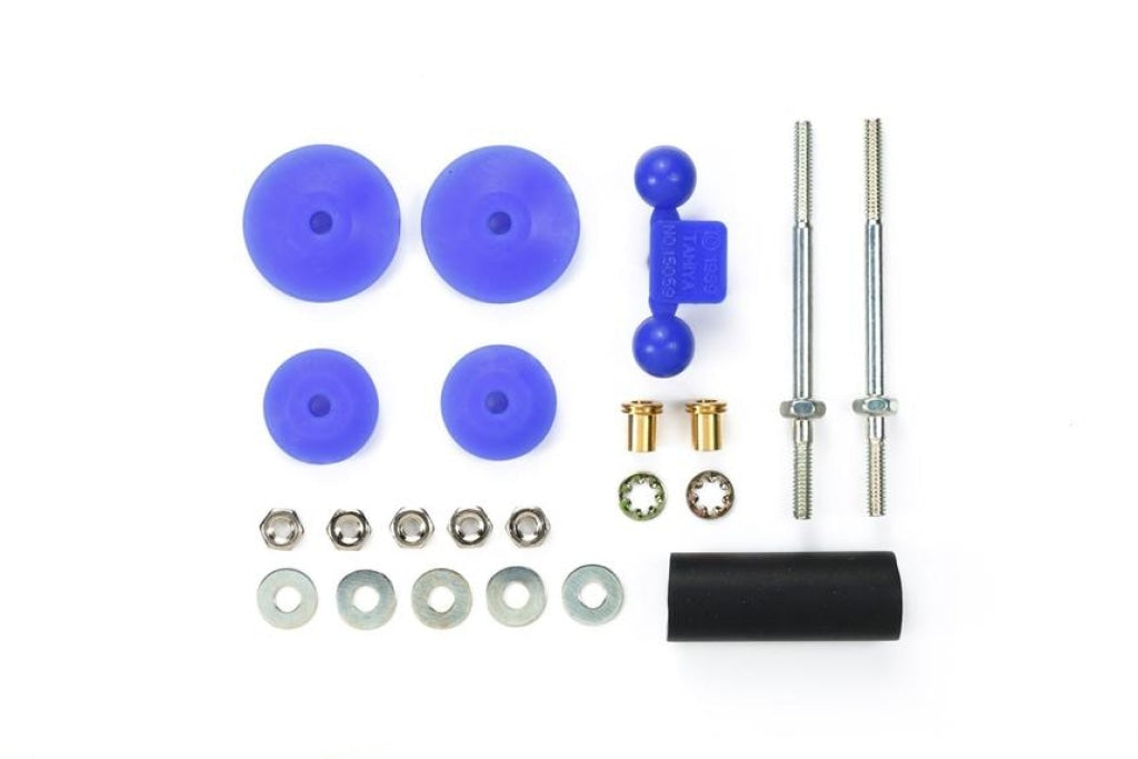 Tamiya - Jr Large Diameter Stabilzer Head Set 11/15Mm Blue En Existencia