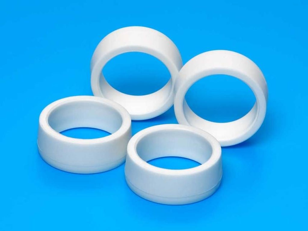 Tamiya - Jr Low Profile Offset Tread Tires Hard White En Existencia