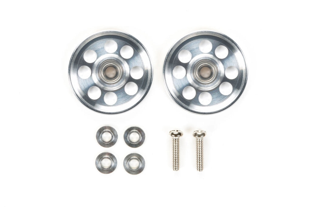 Tamiya - Jr Lw 17Mm Ball-Race Rollers Hg Aluminum (Ringless) En Existencia