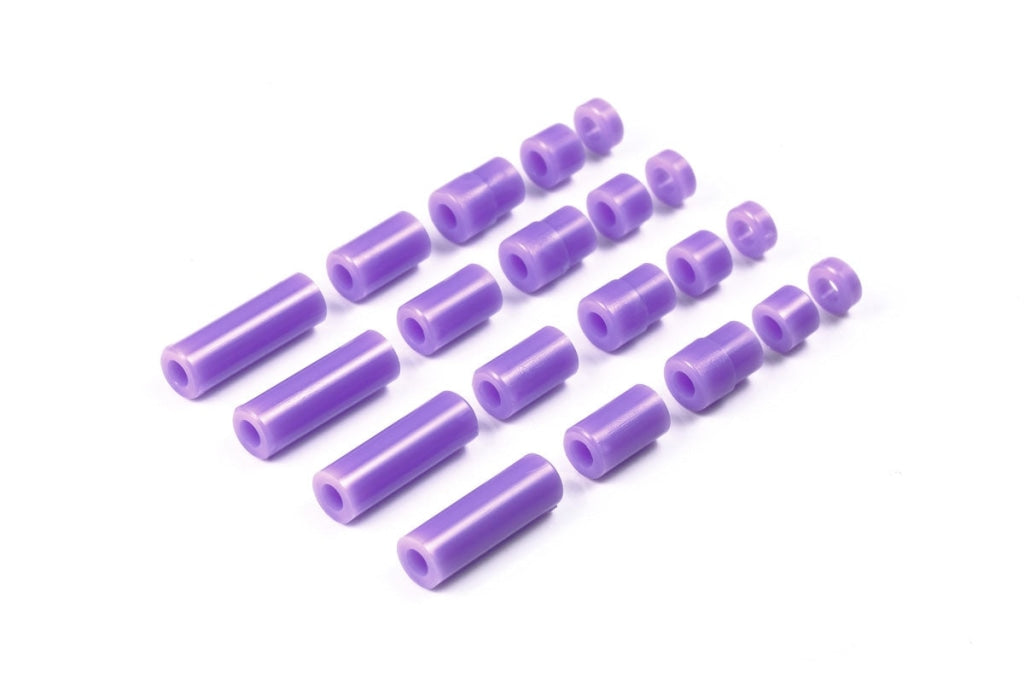 Tamiya - Jr Lw Plastic Spacer Set Purple En Existencia